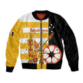 Australia Tiwi Islands Bomber Jacket Ratuati Irara Flag Style