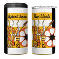 Australia Tiwi Islands 4 in 1 Can Cooler Tumbler Ratuati Irara Flag Style