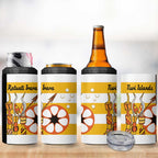 Australia Tiwi Islands 4 in 1 Can Cooler Tumbler Ratuati Irara Flag Style