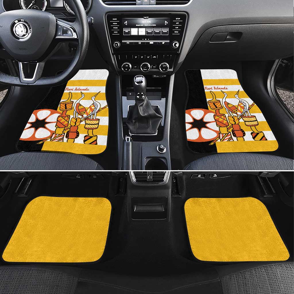 Australia Tiwi Islands Car Mats Ratuati Irara Flag Style