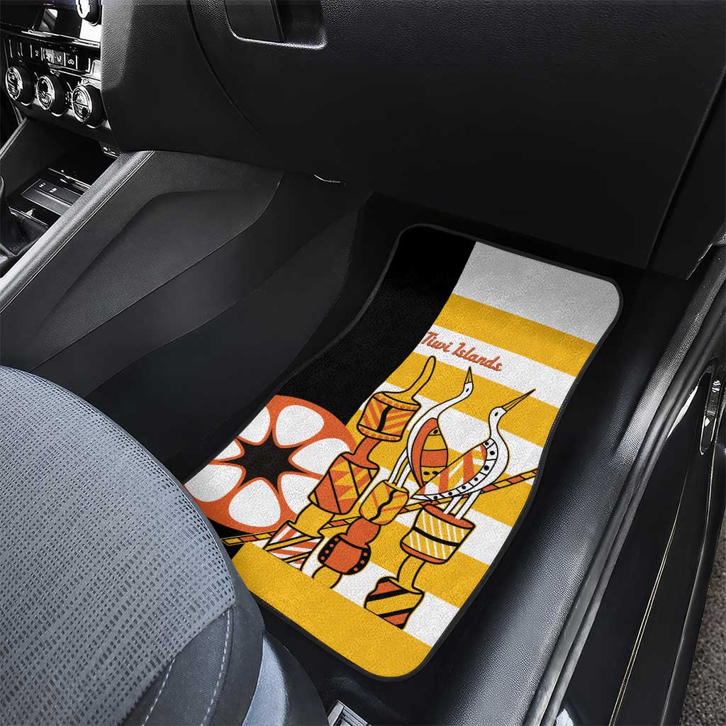 Australia Tiwi Islands Car Mats Ratuati Irara Flag Style