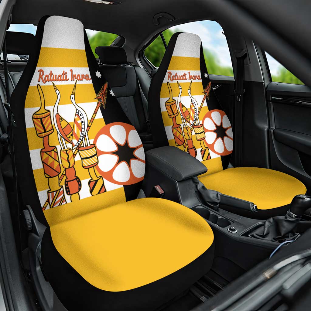 Australia Tiwi Islands Car Seat Cover Ratuati Irara Flag Style