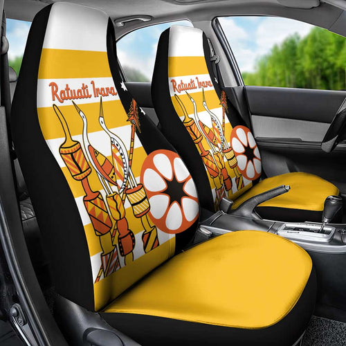 Australia Tiwi Islands Car Seat Cover Ratuati Irara Flag Style