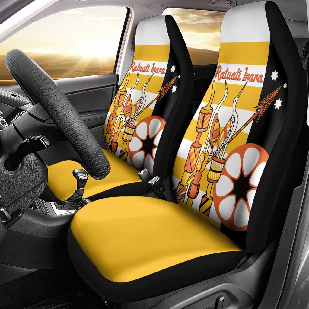 Australia Tiwi Islands Car Seat Cover Ratuati Irara Flag Style