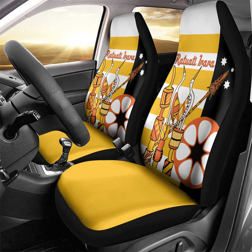 Australia Tiwi Islands Car Seat Cover Ratuati Irara Flag Style