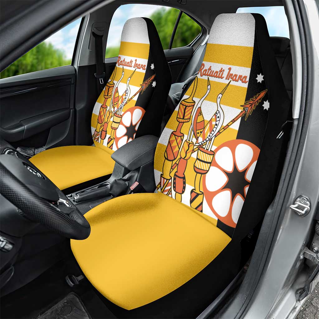 Australia Tiwi Islands Car Seat Cover Ratuati Irara Flag Style