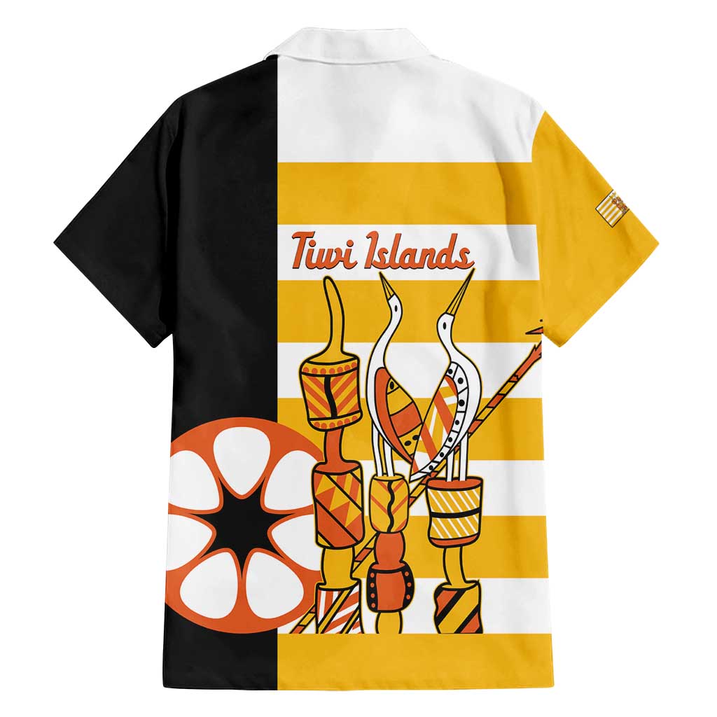 Australia Tiwi Islands Family Matching Tank Maxi Dress and Hawaiian Shirt Ratuati Irara Flag Style