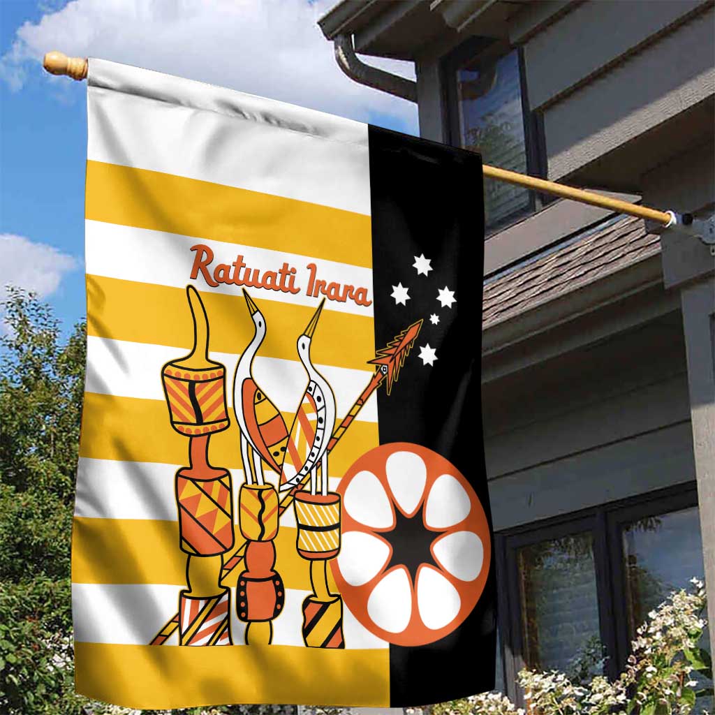 Australia Tiwi Islands Garden Flag Ratuati Irara Flag Style