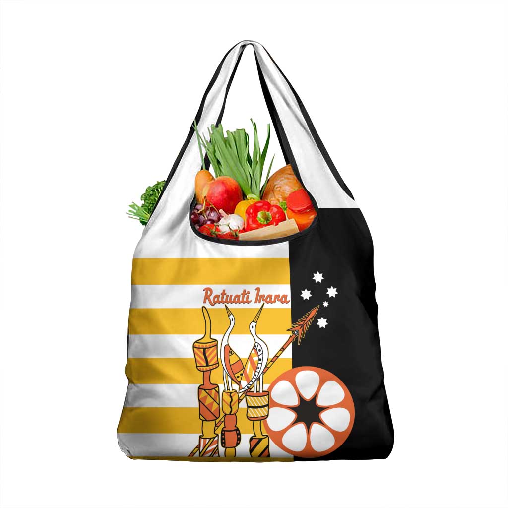 Australia Tiwi Islands Grocery Bag Ratuati Irara Flag Style