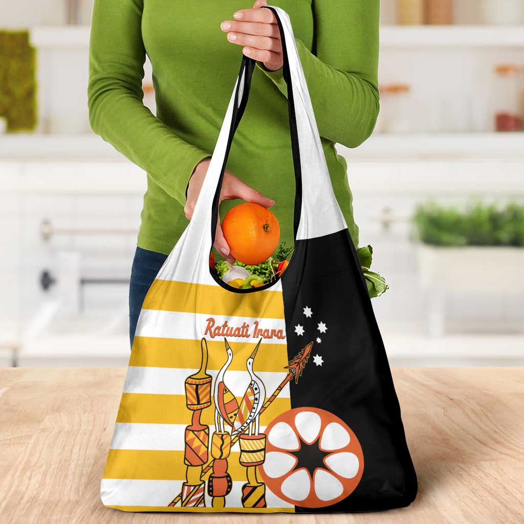 Australia Tiwi Islands Grocery Bag Ratuati Irara Flag Style