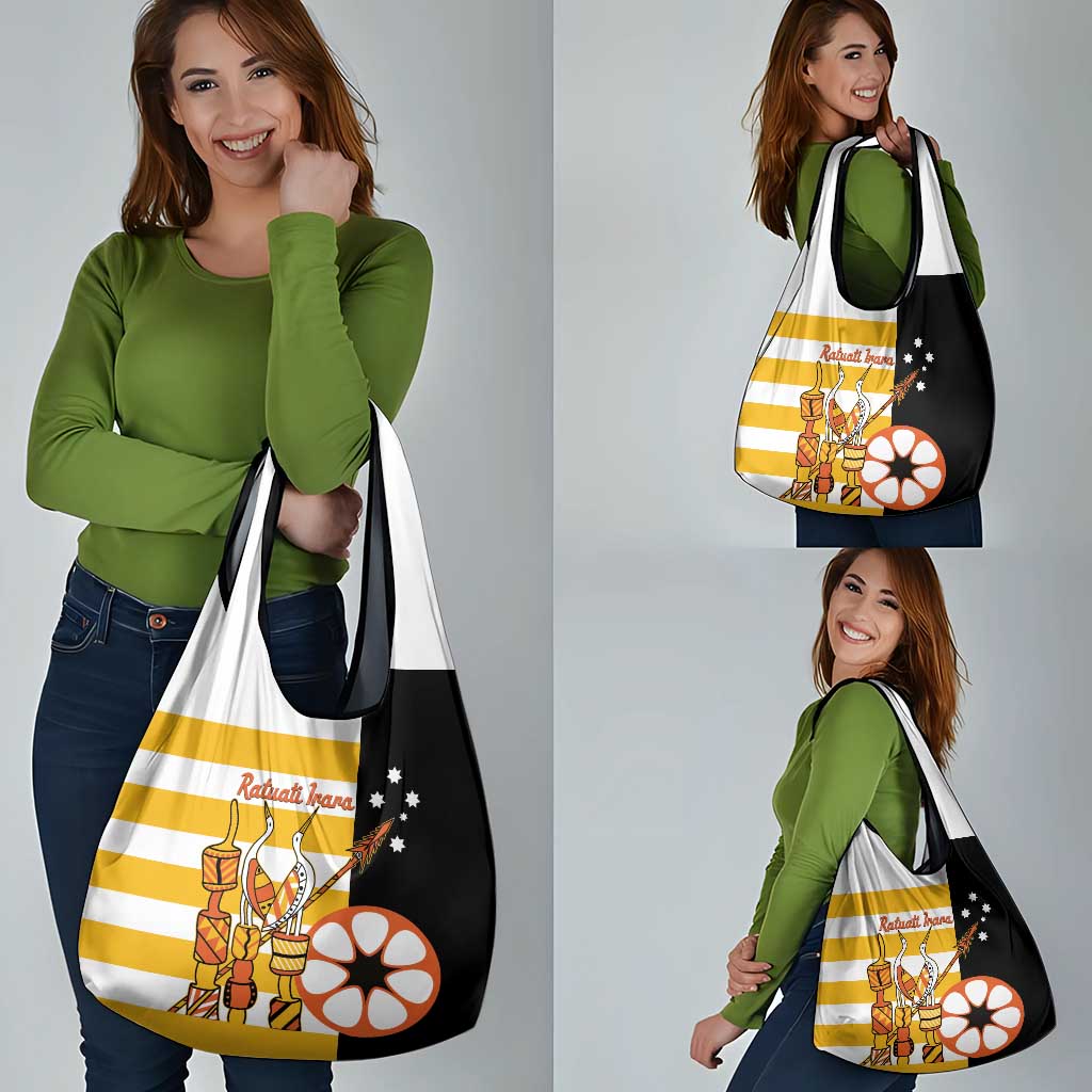 Australia Tiwi Islands Grocery Bag Ratuati Irara Flag Style