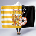 Australia Tiwi Islands Hooded Blanket Ratuati Irara Flag Style