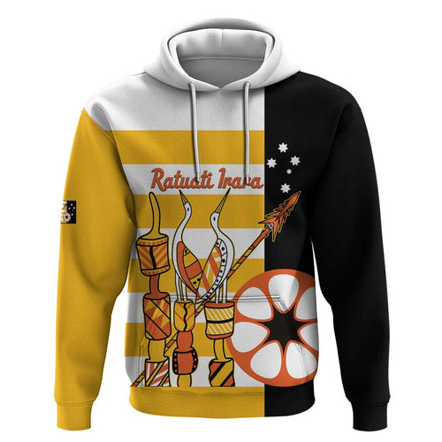 Australia Tiwi Islands Hoodie Ratuati Irara Flag Style