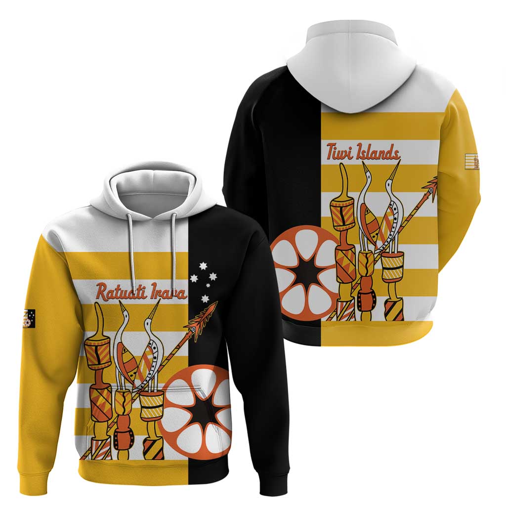 Australia Tiwi Islands Hoodie Ratuati Irara Flag Style