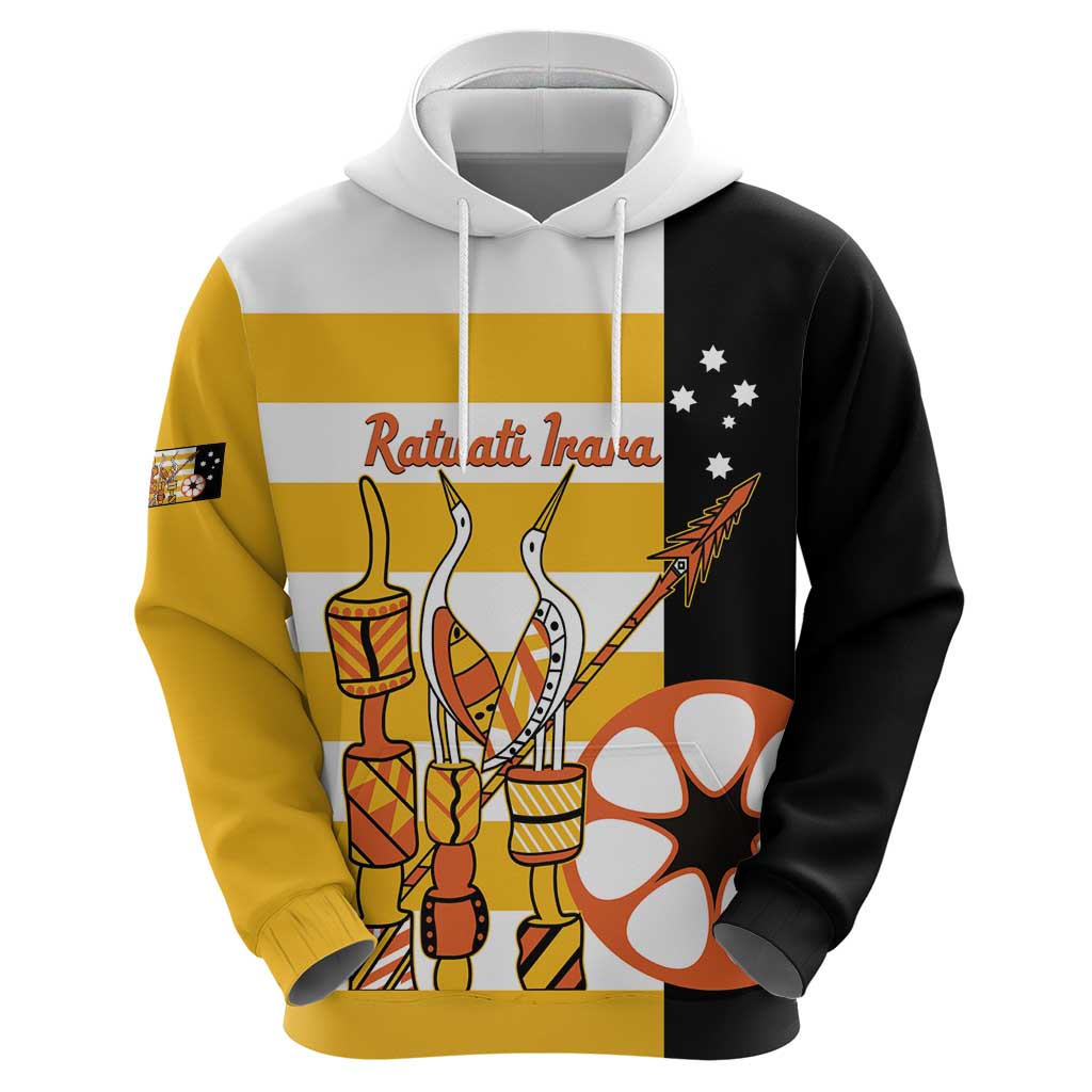 Australia Tiwi Islands Hoodie Ratuati Irara Flag Style