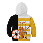 Australia Tiwi Islands Kid Hoodie Ratuati Irara Flag Style