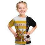Australia Tiwi Islands Kid T Shirt Ratuati Irara Flag Style