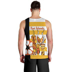 Australia Tiwi Islands Men Tank Top Ratuati Irara Flag Style