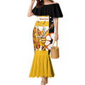 Australia Tiwi Islands Mermaid Dress Ratuati Irara Flag Style