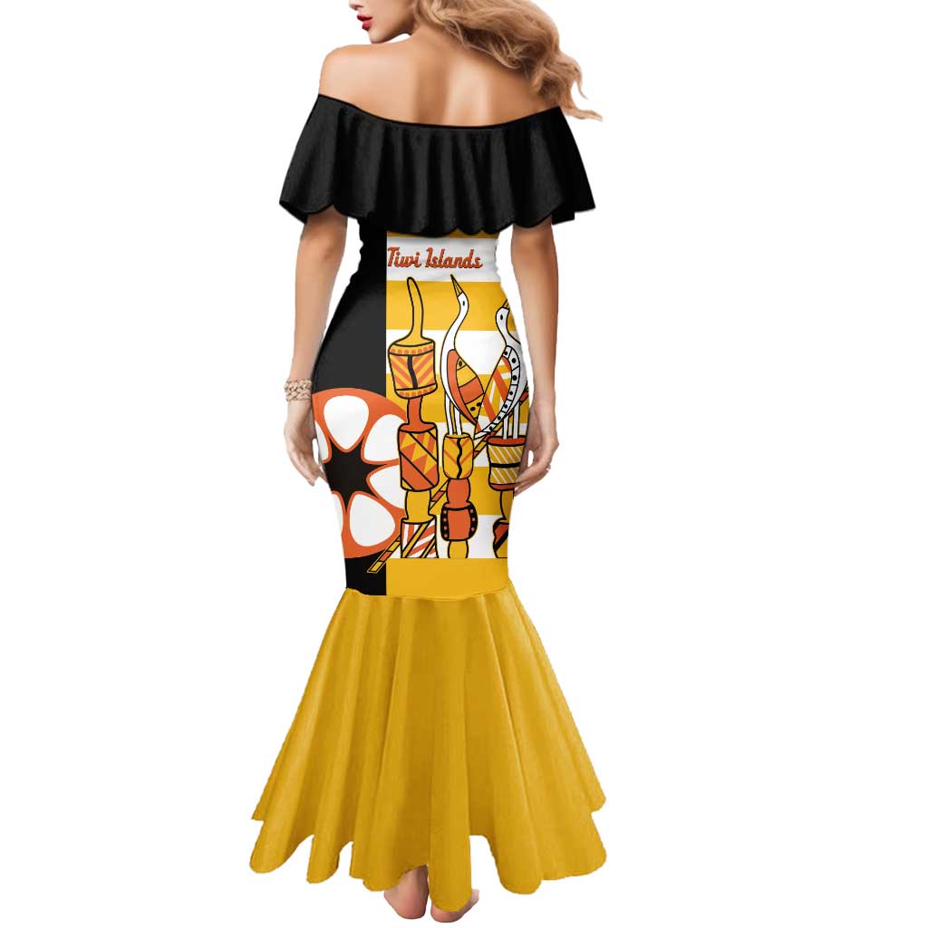 Australia Tiwi Islands Mermaid Dress Ratuati Irara Flag Style