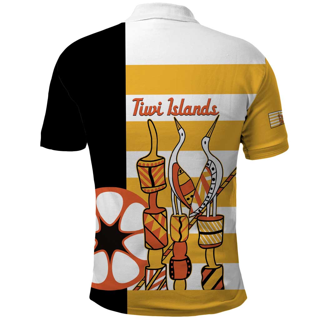 Australia Tiwi Islands Polo Shirt Ratuati Irara Flag Style