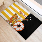Australia Tiwi Islands Rubber Doormat Ratuati Irara Flag Style