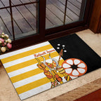 Australia Tiwi Islands Rubber Doormat Ratuati Irara Flag Style