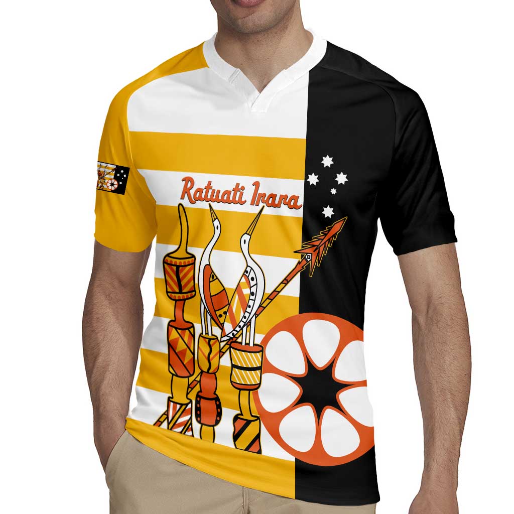 Australia Tiwi Islands Rugby Jersey Ratuati Irara Flag Style
