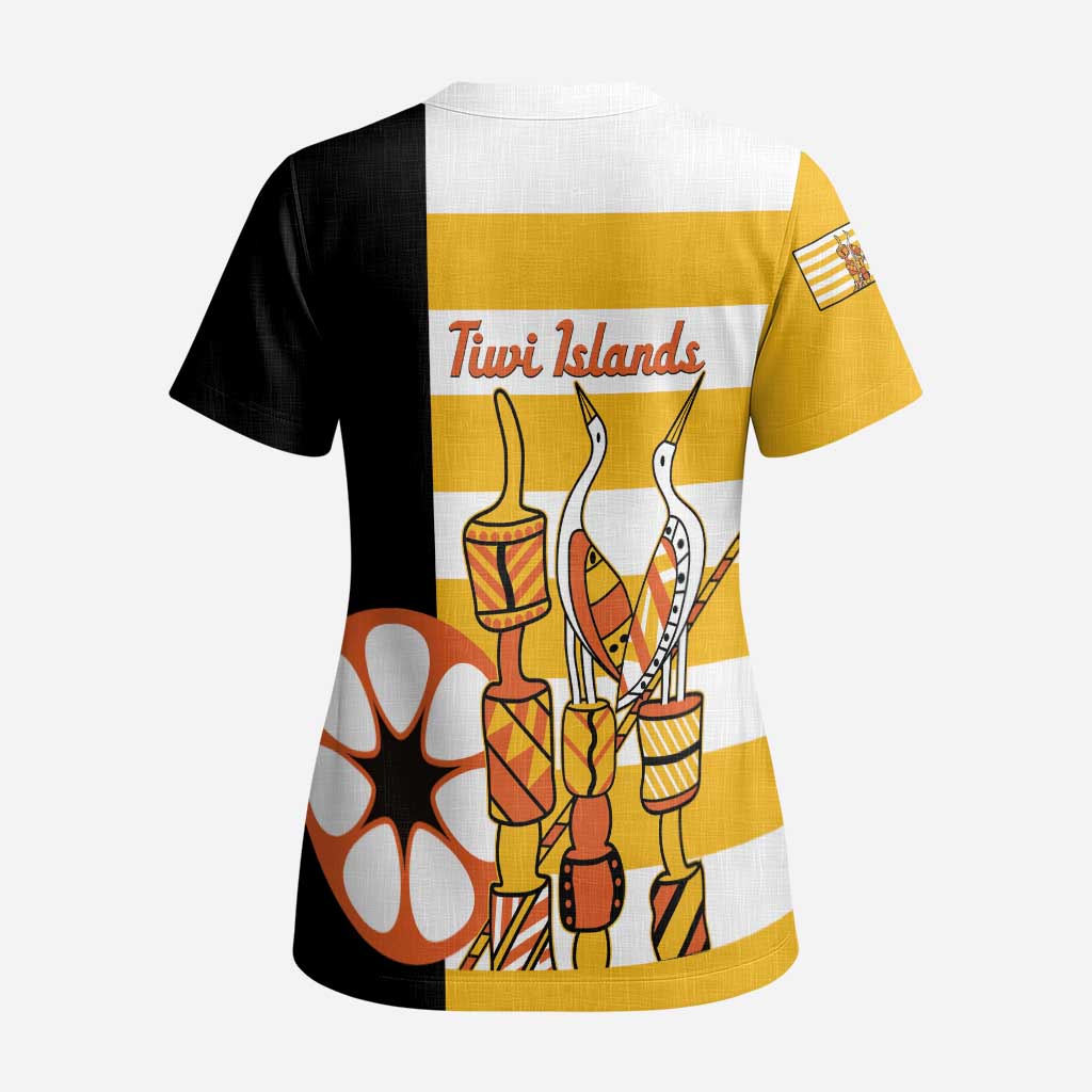 Australia Tiwi Islands Scrub Top Ratuati Irara Flag Style - Aussie Hoodie