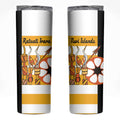 Australia Tiwi Islands Skinny Tumbler Ratuati Irara Flag Style