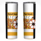 Australia Tiwi Islands Skinny Tumbler Ratuati Irara Flag Style