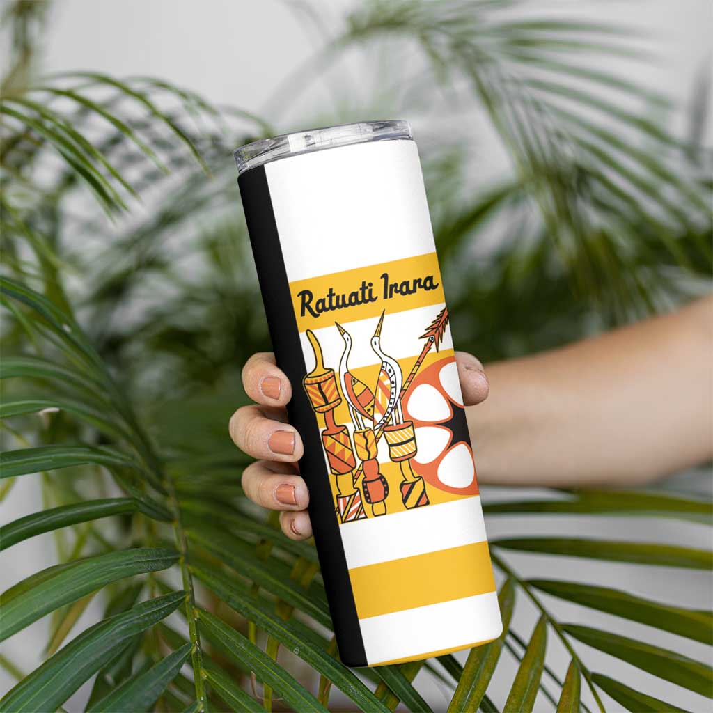 Australia Tiwi Islands Skinny Tumbler Ratuati Irara Flag Style