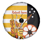 Australia Tiwi Islands Spare Tire Cover Ratuati Irara Flag Style