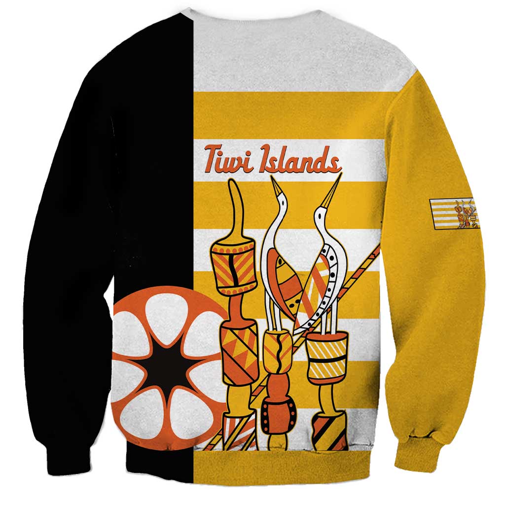Australia Tiwi Islands Sweatshirt Ratuati Irara Flag Style