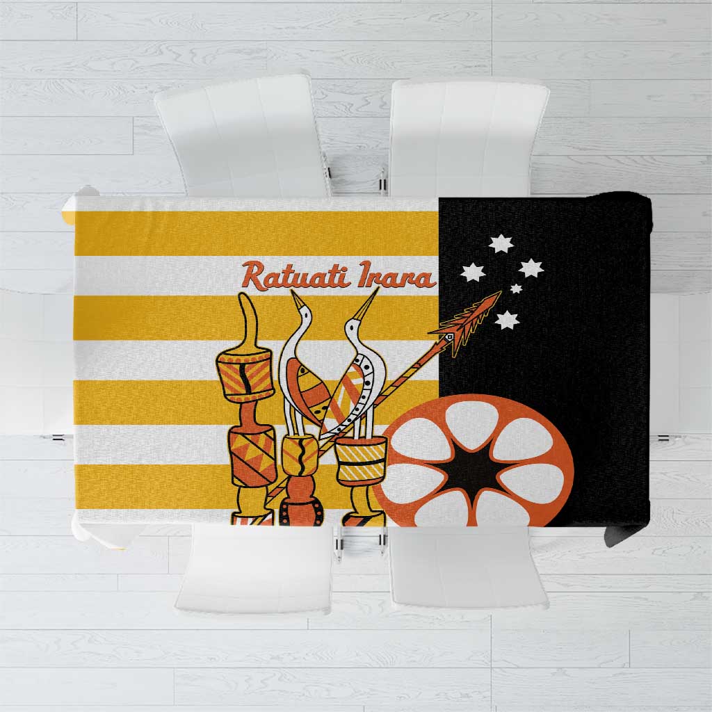 Australia Tiwi Islands Tablecloth Ratuati Irara Flag Style