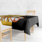 Australia Tiwi Islands Tablecloth Ratuati Irara Flag Style
