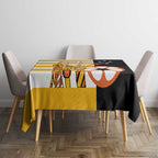 Australia Tiwi Islands Tablecloth Ratuati Irara Flag Style