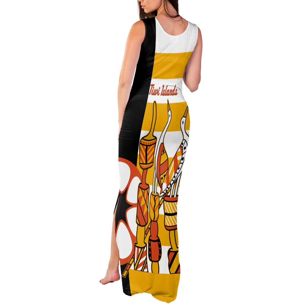 Australia Tiwi Islands Tank Maxi Dress Ratuati Irara Flag Style