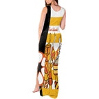 Australia Tiwi Islands Tank Maxi Dress Ratuati Irara Flag Style