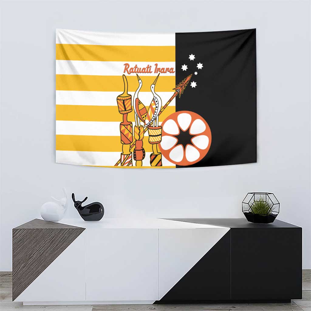 Australia Tiwi Islands Tapestry Ratuati Irara Flag Style