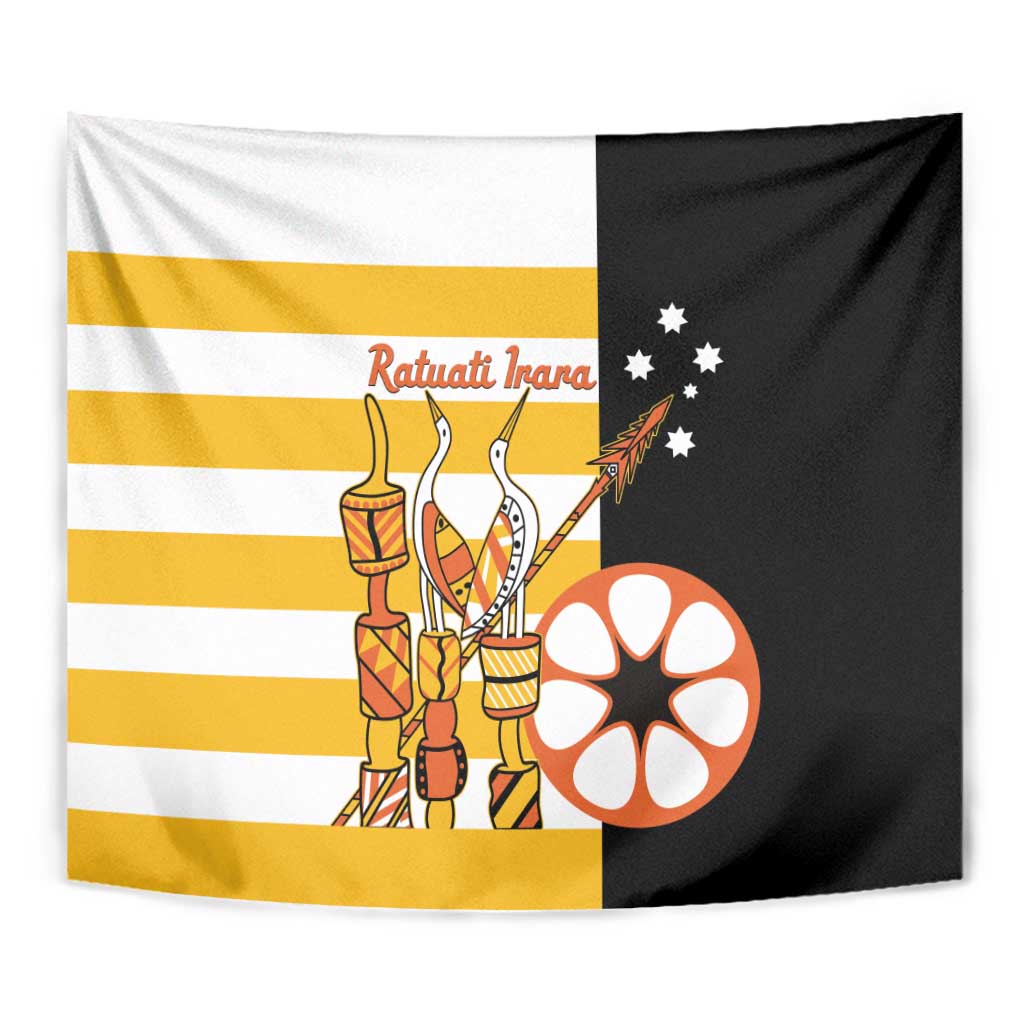 Australia Tiwi Islands Tapestry Ratuati Irara Flag Style