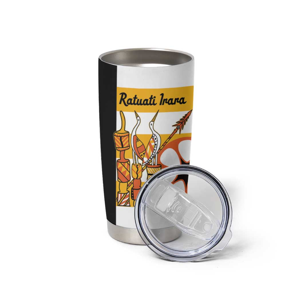 Australia Tiwi Islands Tumbler Cup Ratuati Irara Flag Style