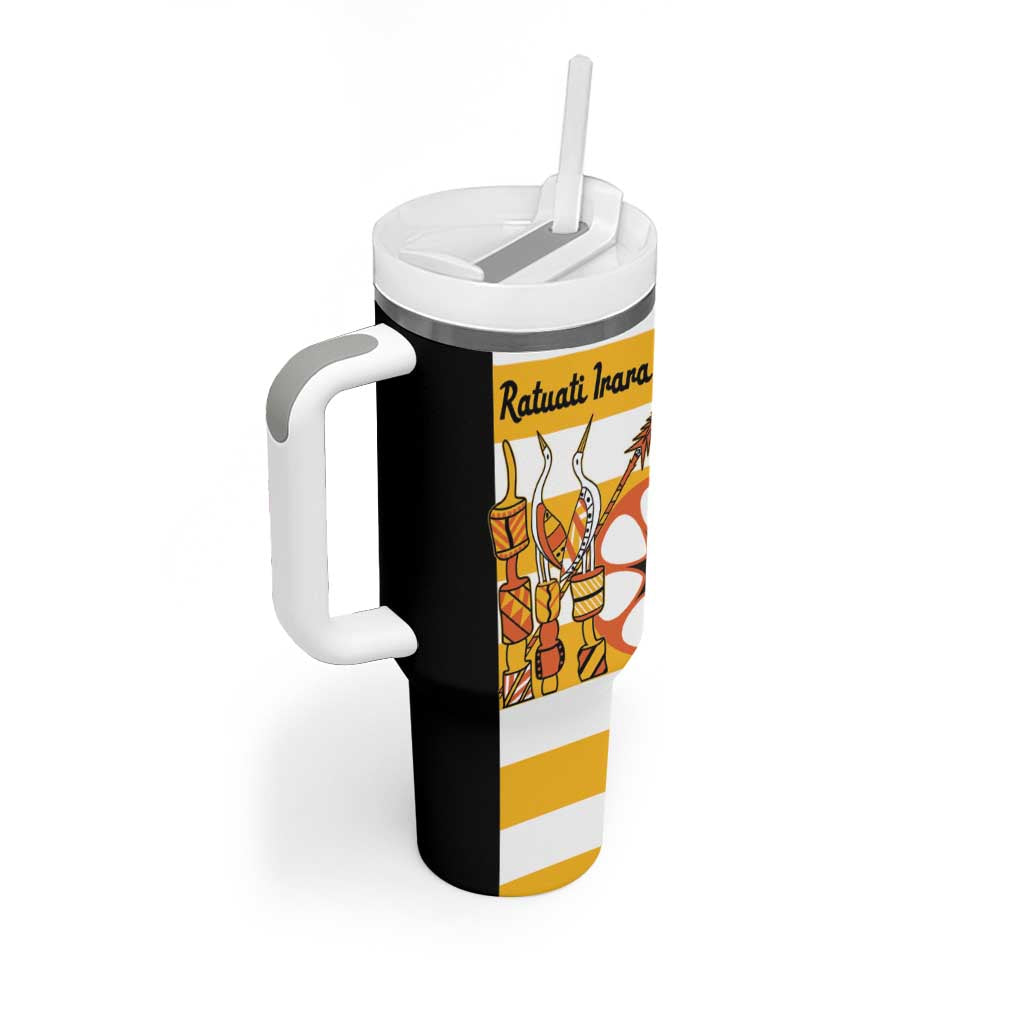 Australia Tiwi Islands Tumbler With Handle Ratuati Irara Flag Style