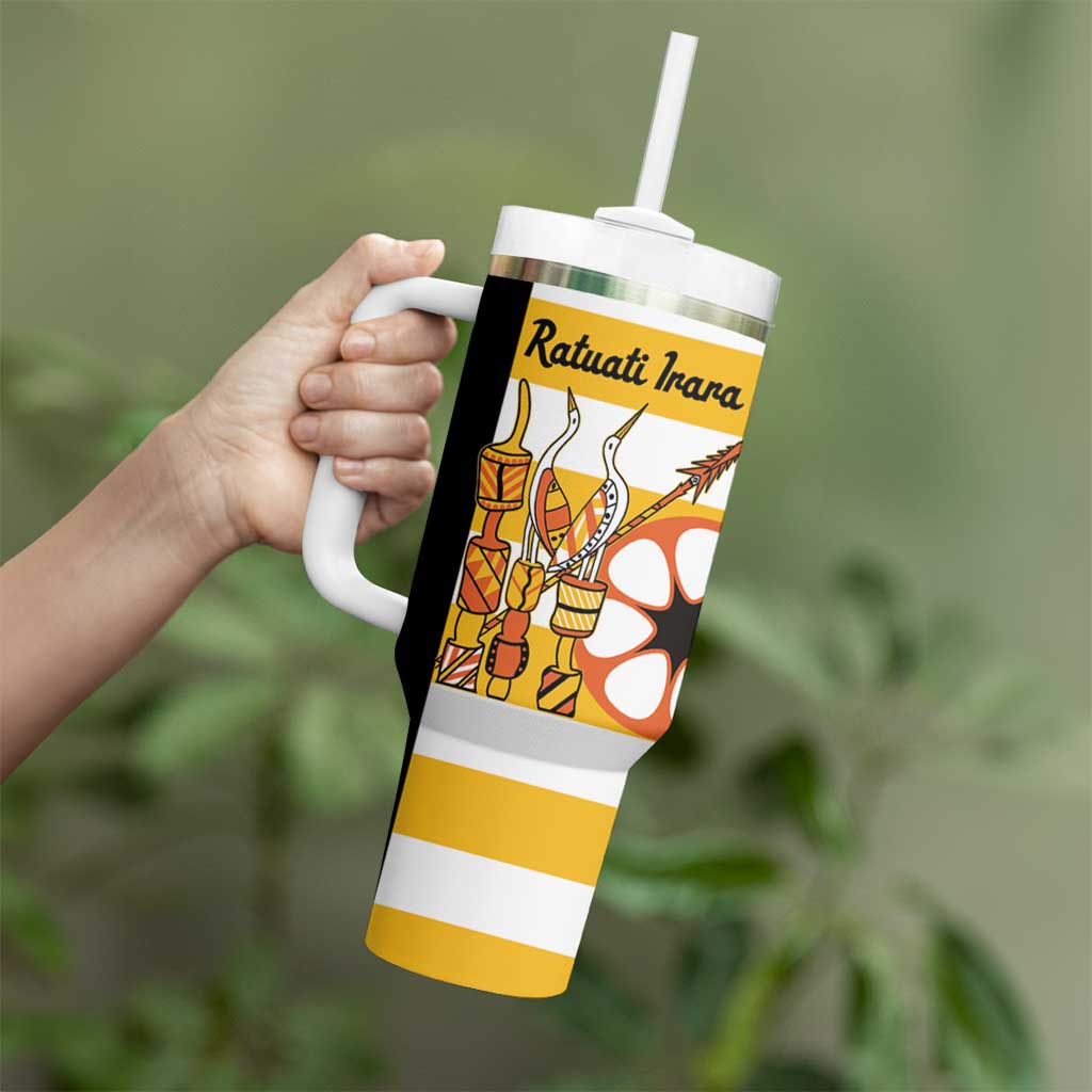 Australia Tiwi Islands Tumbler With Handle Ratuati Irara Flag Style