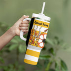 Australia Tiwi Islands Tumbler With Handle Ratuati Irara Flag Style