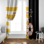 Australia Tiwi Islands Window Curtain Ratuati Irara Flag Style