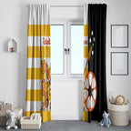 Australia Tiwi Islands Window Curtain Ratuati Irara Flag Style