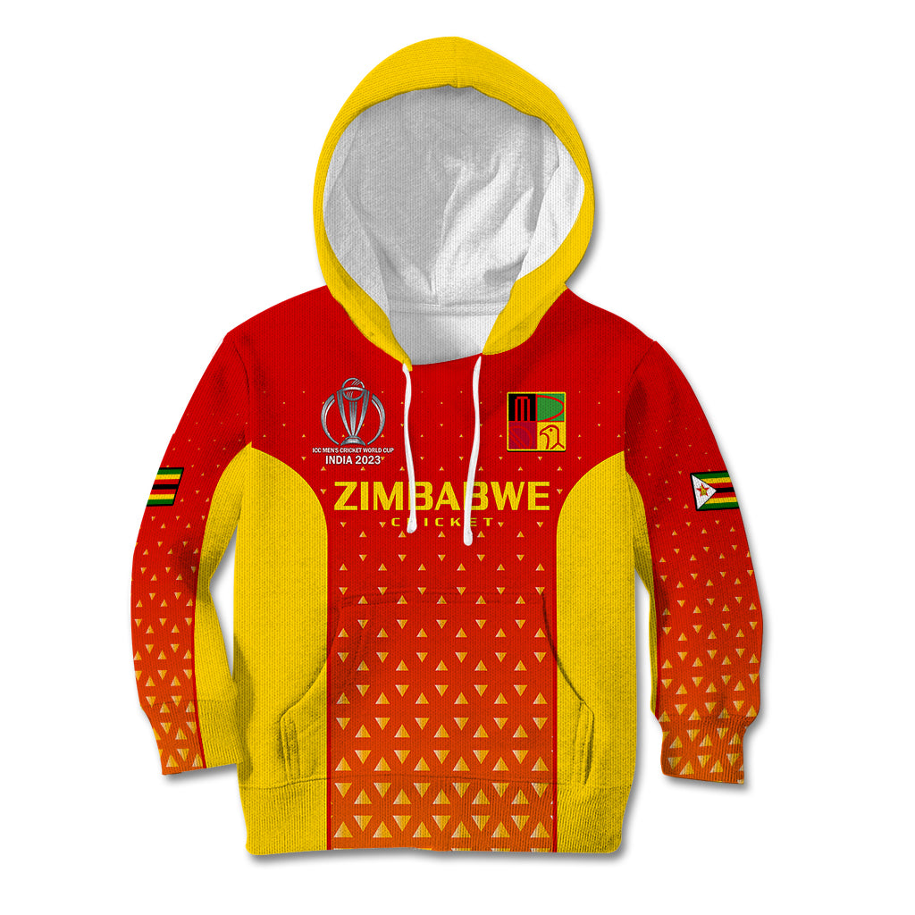 personalised-zimbabwe-cricket-kid-hoodie-go-chevrons-dynamic-version-2023