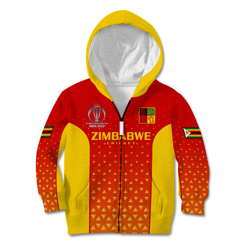 personalised-zimbabwe-cricket-kid-hoodie-go-chevrons-dynamic-version-2023