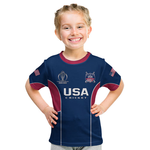 personalised-united-states-cricket-kid-t-shirt-go-usa-dynamic-version-2023